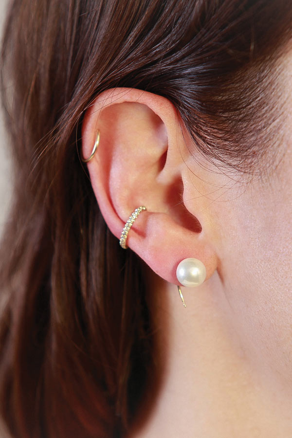 Small Pearl Earring – Des Kohan