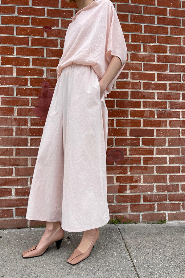 Dusan Gaucho Pants In Cherry Blossom