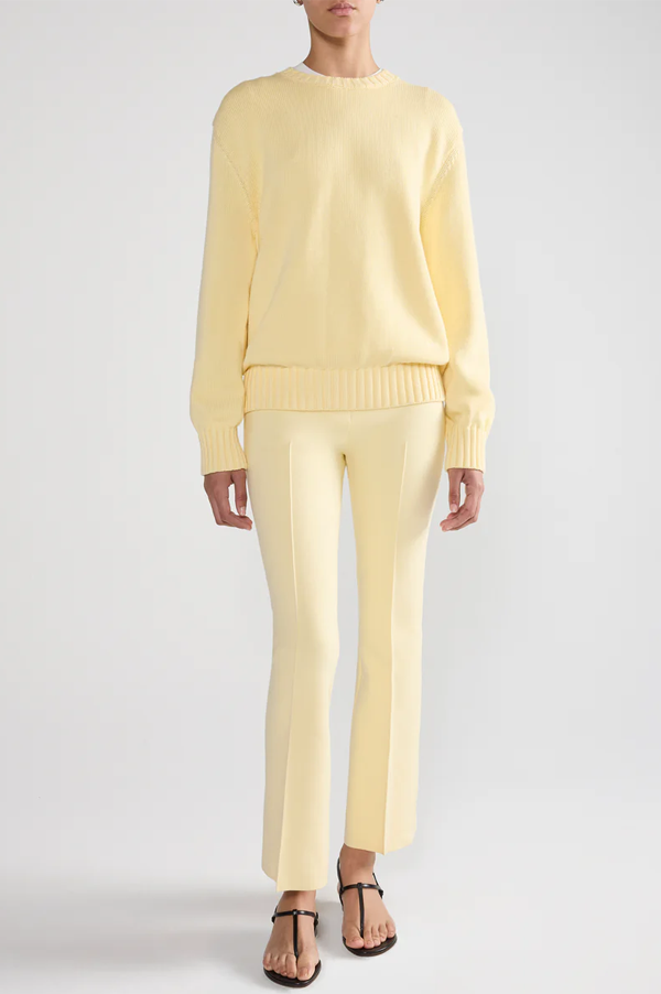 Jordan Sweater in Pale Yellow