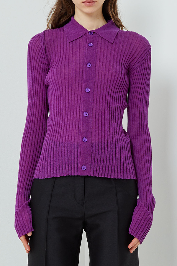 Krispa Top in Dark Magenta (Sold Out)