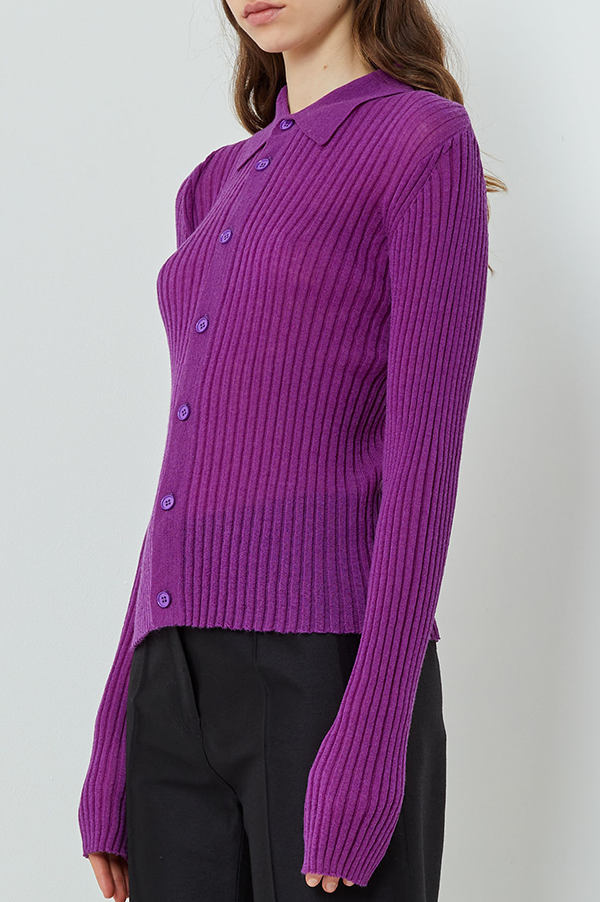 Krispa Top in Dark Magenta (Sold Out)