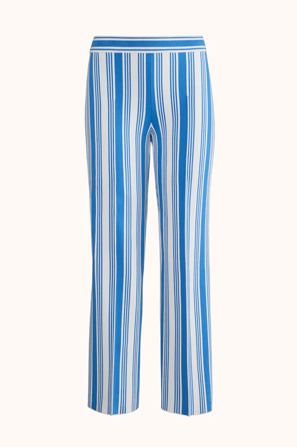 Vertical Stripe Louis Pants In Blue Combo