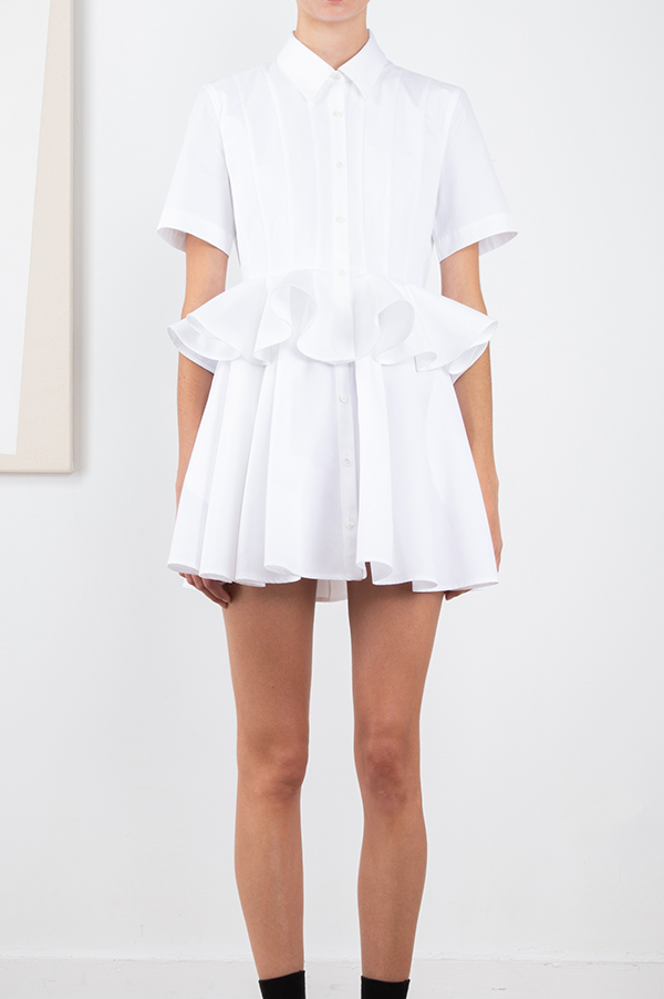 Lulu Mini Dress in White