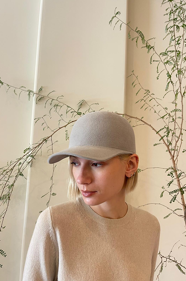 Palas Cap In Light Grey