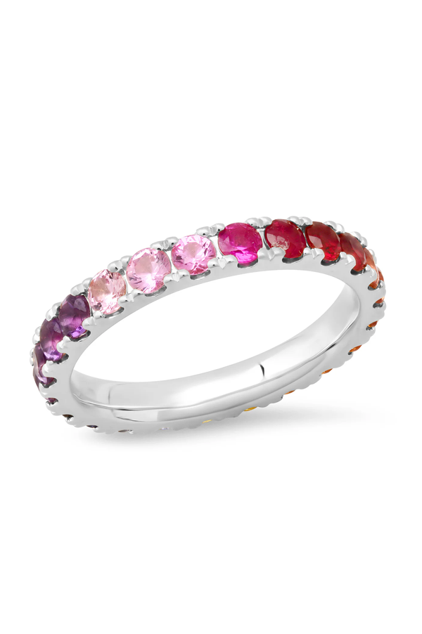 Large Sunset Eternity Band